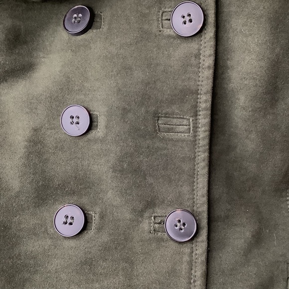 Zara Woman Green Button Up Jacket Sz L - Picture 8 of 9